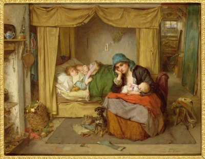 La fine di una giornata felice da Thomas Faed